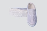 Pu white mesh double hole mesh shoes YY-B4023-3
