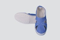Pu blue tc-4 four hole shoes YY-B4028-1