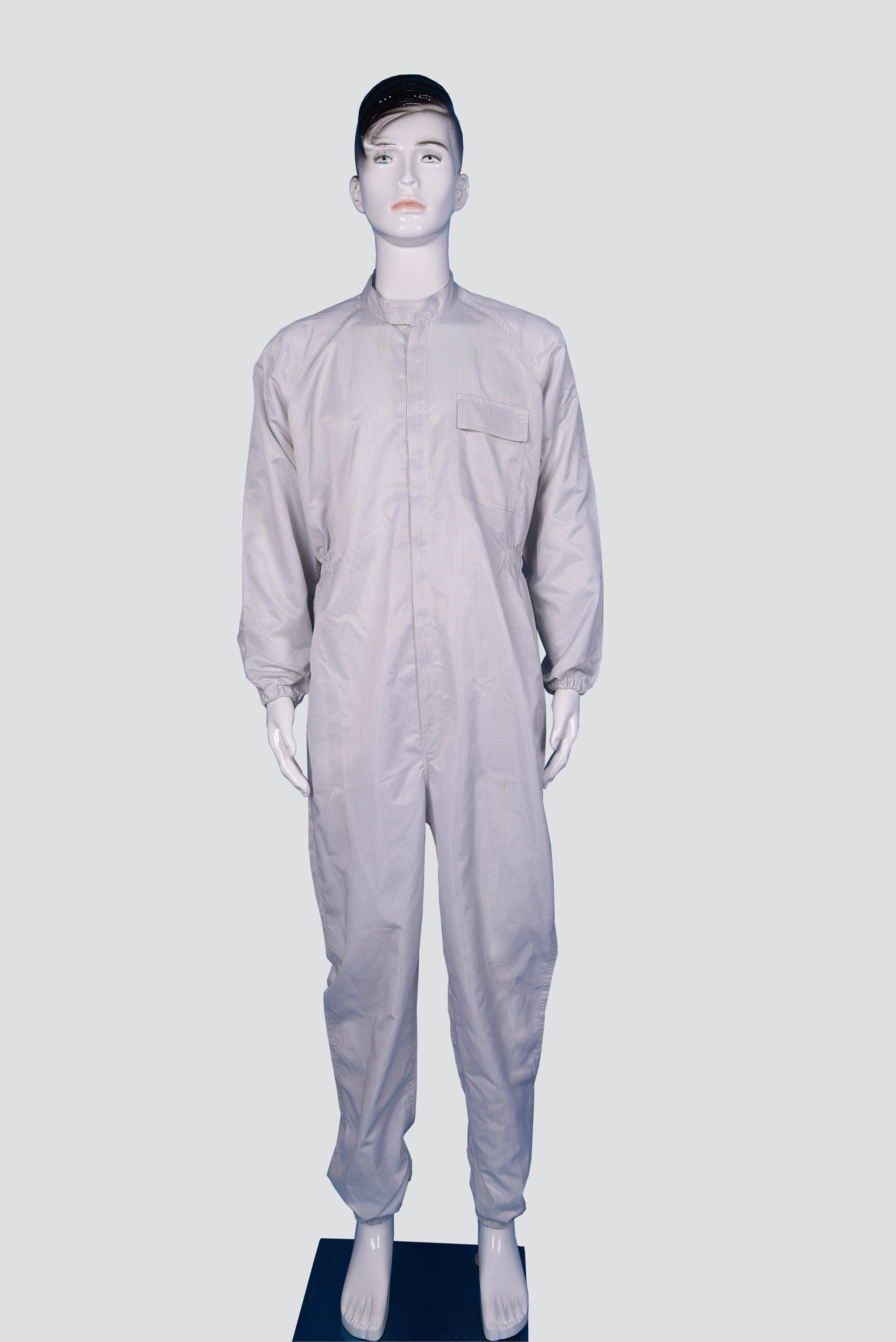 Anti static purification stand collar bodysuit 0.25 mesh YY-B1002-1
